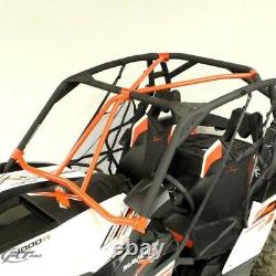 RT Pro RTP5402604 Black Roll Cage Roof Brace For 2013+ Can Am Commander Maverick