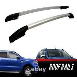 Raised Roof Rails Bar Roof Rack Luggage Rack For Ford Ranger T6/T7 (2012-2020)