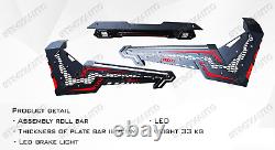 Rollbar Heavy Duty With Led & Brake Light Ford Ranger T6 T7 T8 2012-2022 Btw14