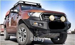 Roof Rack to fit Ranger 2012-2021 Double Cab Powered Coated Black