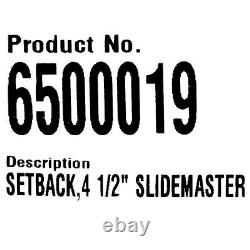 SlideMaster Boat Jack Plate 6500019 Ranger 4 1/2 Inch Aluminum
