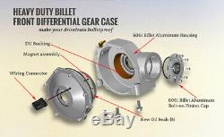SuperATV Heavy Duty Billet Front Differential Gear Case for Polaris Ranger 1000