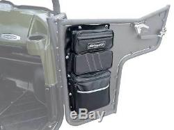 SuperATV Heavy Duty Door Bag Pair for Polaris Ranger Fullsize XP 570 (2015-16)