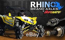 SuperATV Heavy Duty Rhino Brand Front Axle for Polaris Ranger Full Size XP 800 /