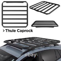 Thule Caprock Roof Rack Platform System Fits Ford Ranger 2011 to 2022 with Rails