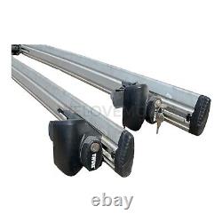 Thule Roof Bars Rack From A Ford Ranger Wildtrak Lockable Sliding Pair Of