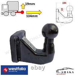 Tow ball 4 hole Towing Bar Hitch 83x56mm 3500kg for FORD Ranger III 2012-2019