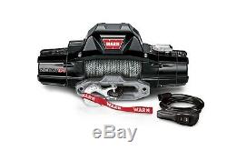 Warn 95950 Zeon 12-S Electric 12 Volt 12,000 lbs Hawse 80 ft. Synthetic Rope