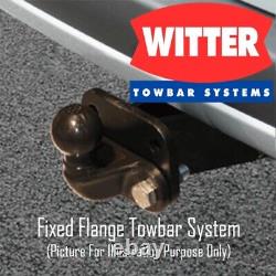 Witter Fixed Flange Towbar For Ford Ranger Bumper Models Pickup 2016 2023